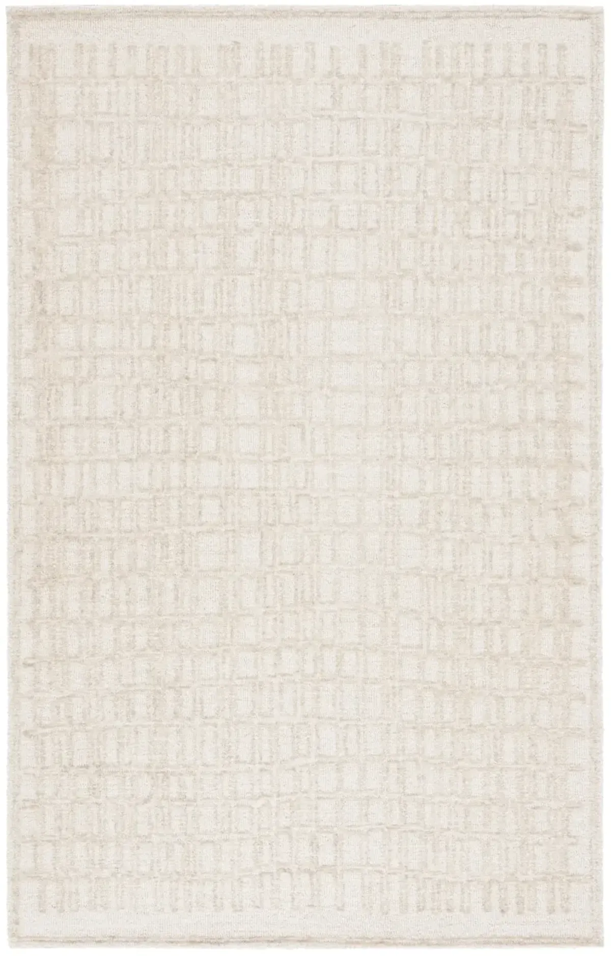 EBONY 219 IVORY  8' x 10' Large Rectangle Rug