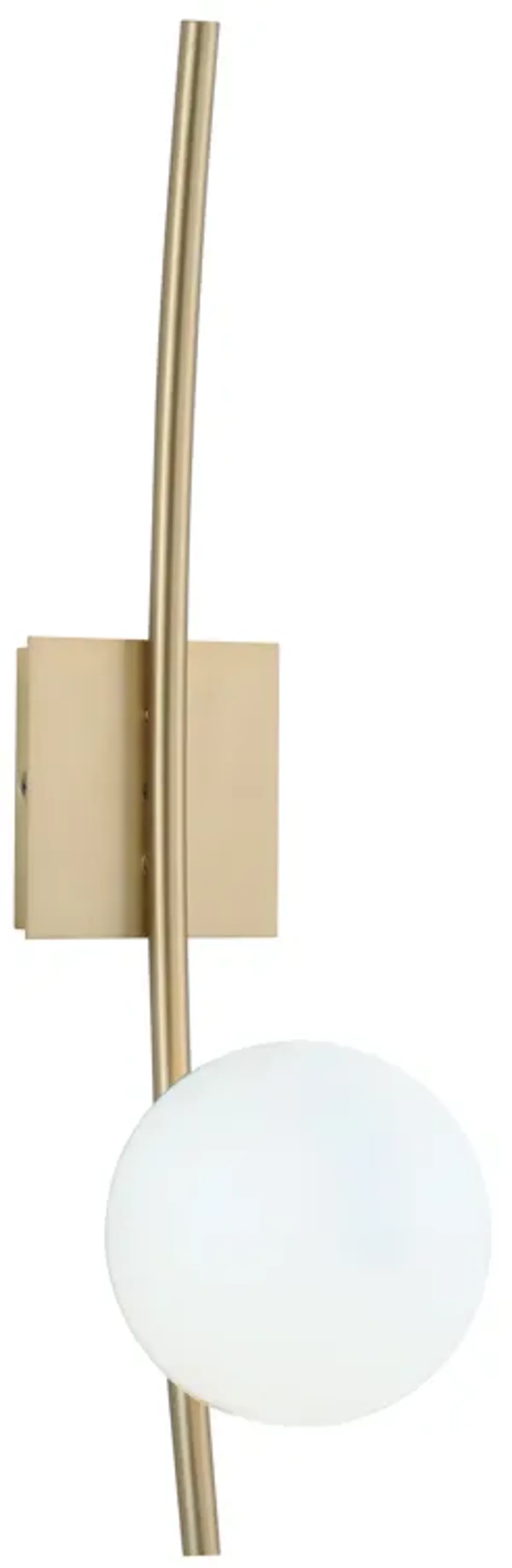 Perch Indoor Wall Sconce - Satin Brass