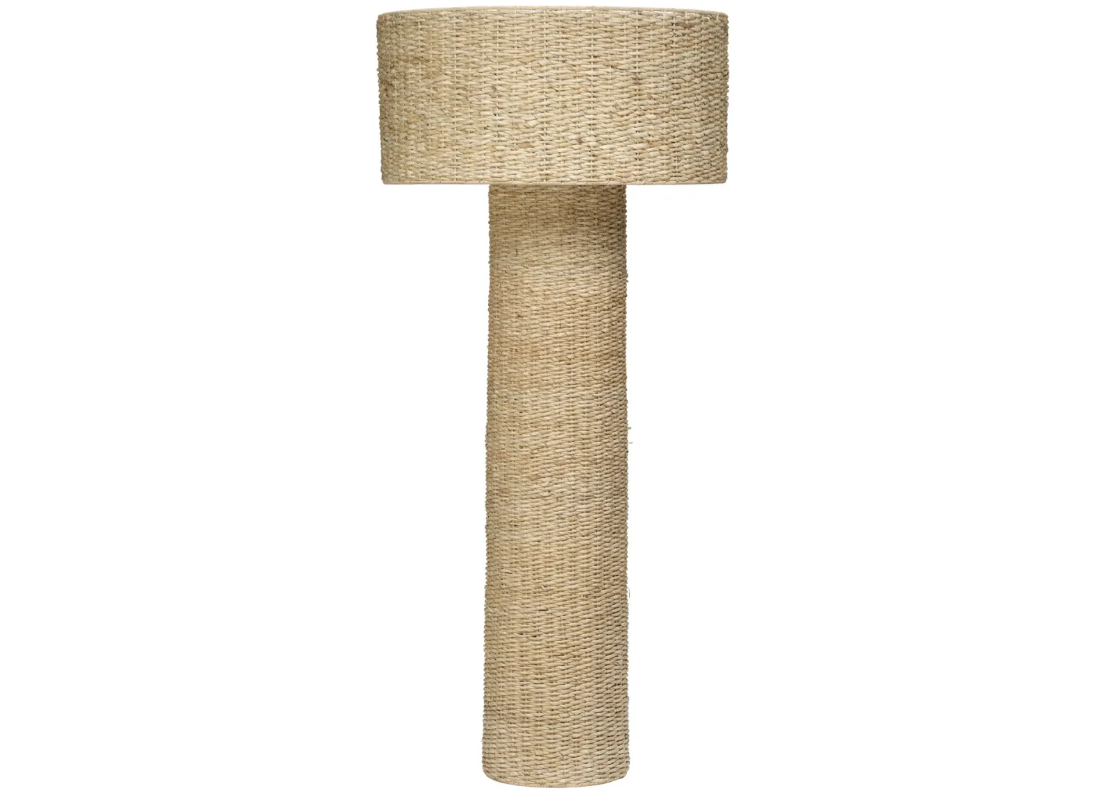 Big Island Woven Floor Lamp, Natural