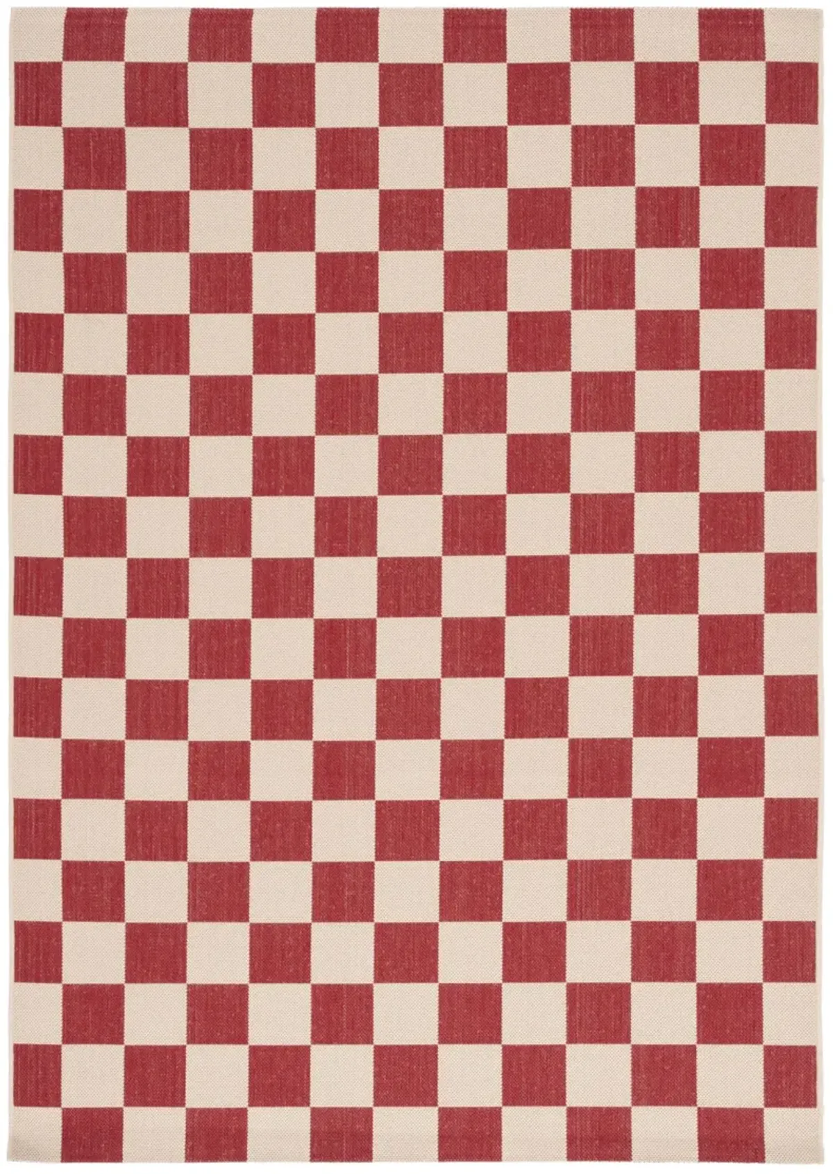 COURTYARD 6442 RED  2'-7' x 5' Small Rectangle Rug