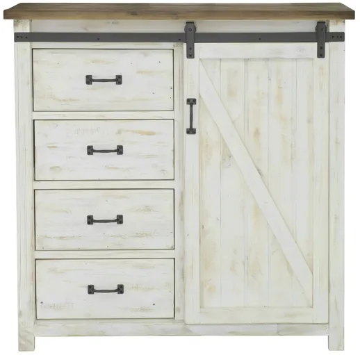 Provence 4 Drawer Chest With 1 Door