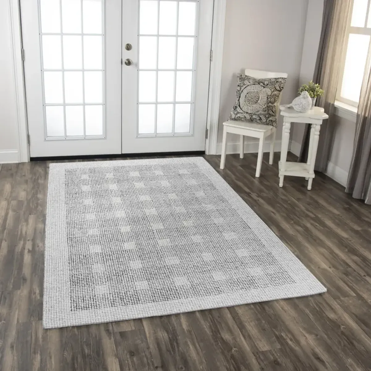 Taylor Gray  Wool 5' x 7'6" Rectangle Rug