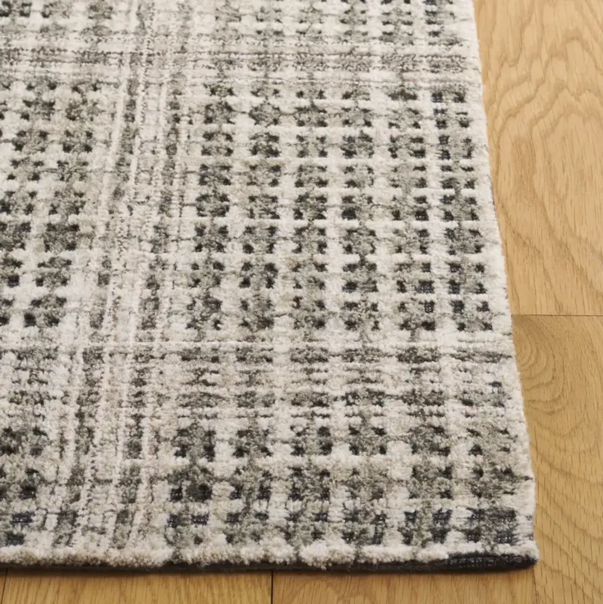 ABSTRACT 927 BEIGE  2'-3' x 8' Runner Rug