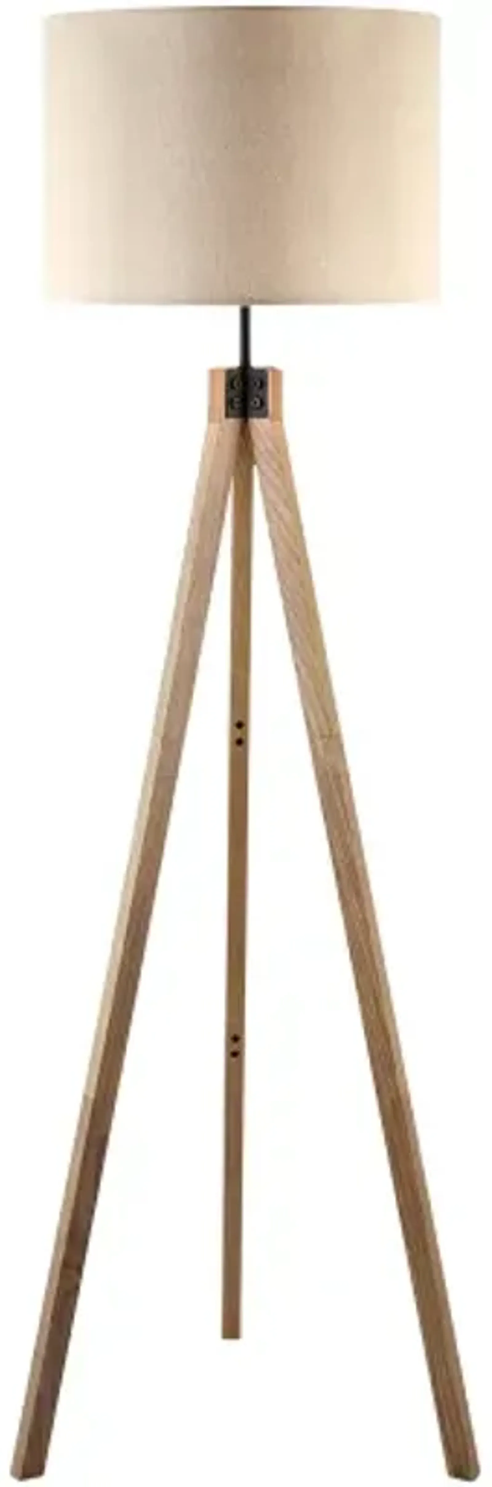 Verdantia VDT-001 61"H x 19"W x 19"D Accent Floor Lamp