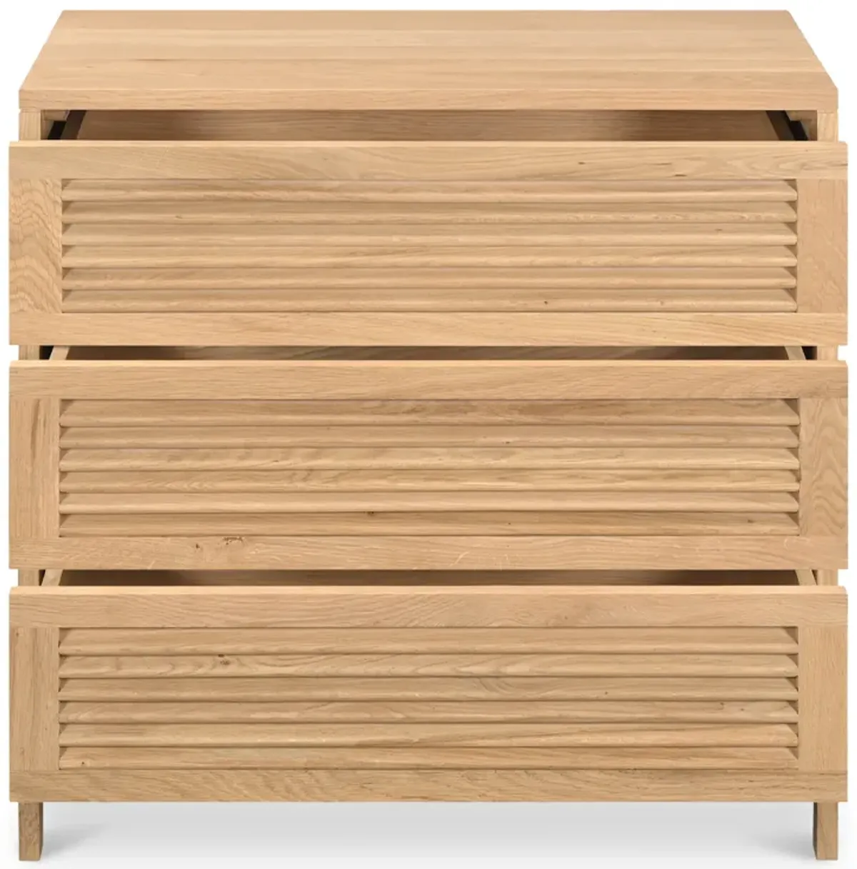 TEEDA 3 DRAWER NIGHTSTAND NATURAL