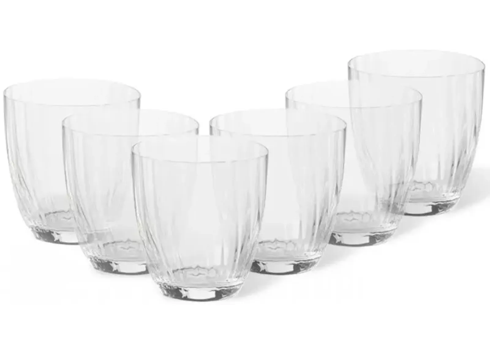 Sensa Clear Set/6 tumblers