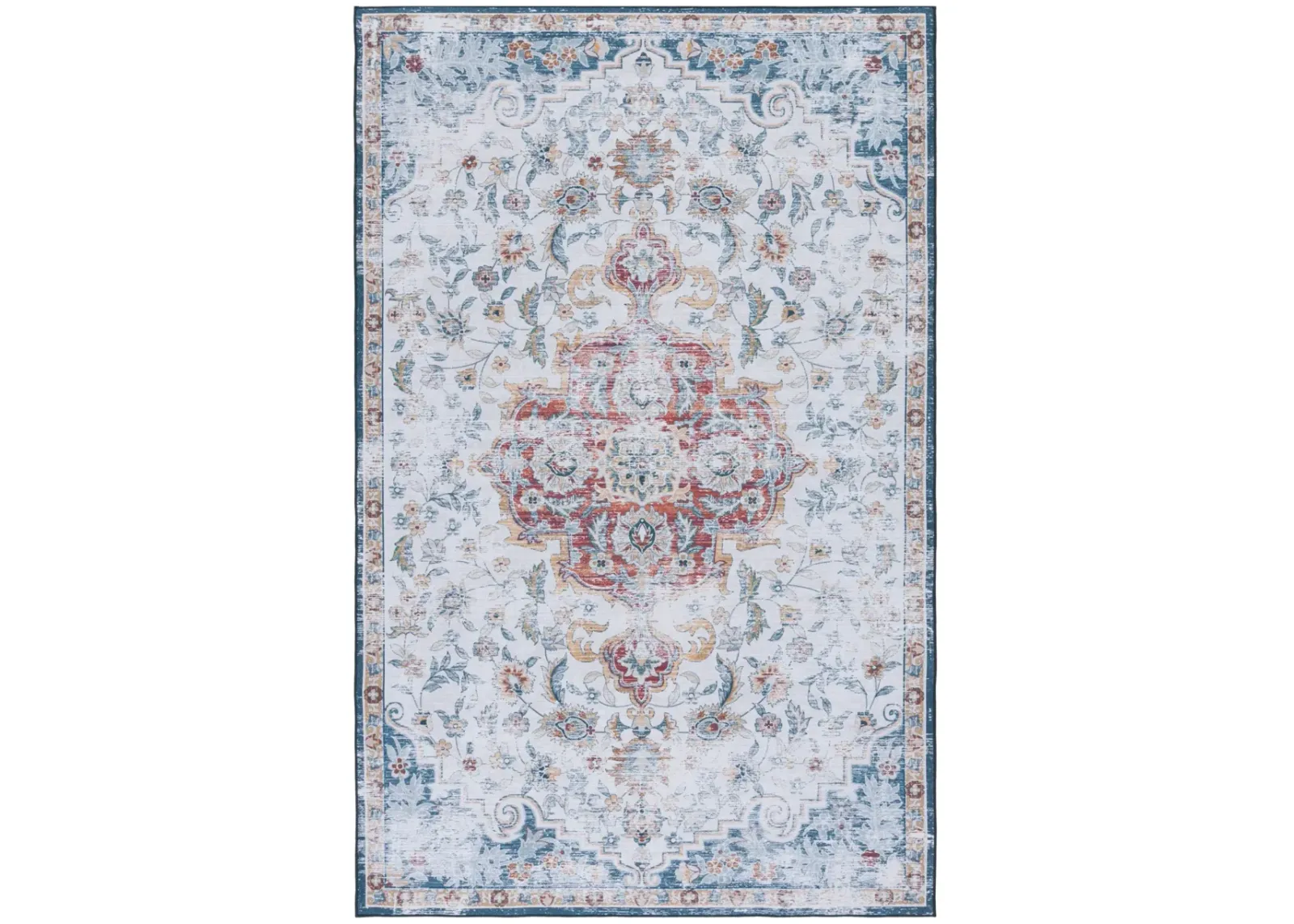 TUCSON 117 M/W S/R GREY  2'-6' x 4' Accent Rug