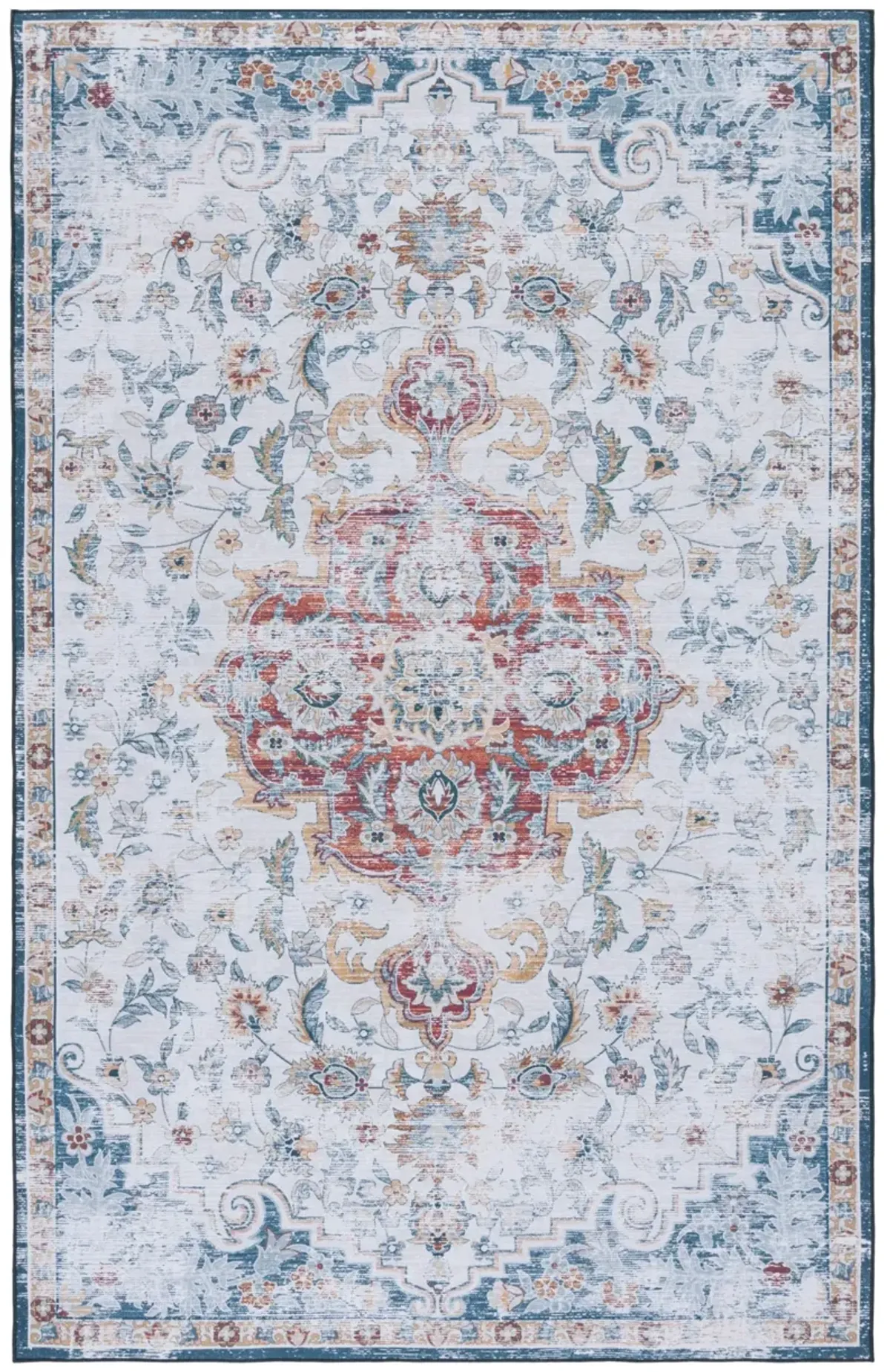 TUCSON 117 M/W S/R GREY  2'-6' x 4' Accent Rug