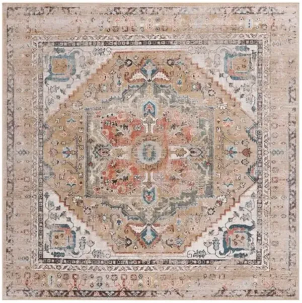 CORNELIA 208 Gold 6'-7' X 6'-7' Square Square Rug