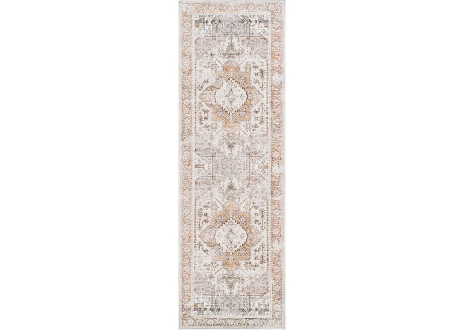 ARIZONA 116 Gold 2'-6' X 8' Runner Rug