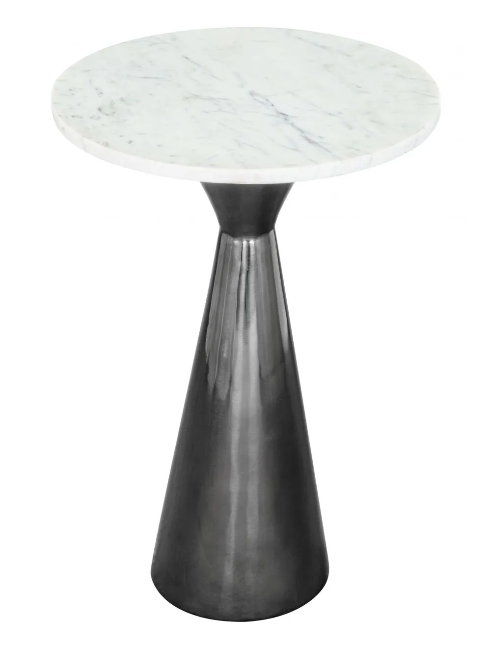 Tim Side Table White & Black