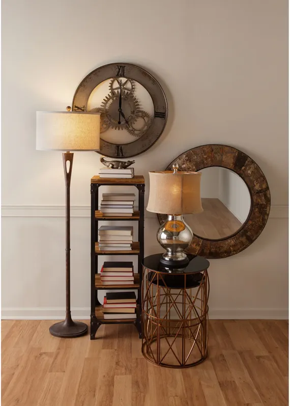 Martcliff 65" High 1-Light Floor Lamp - Burnished Bronze