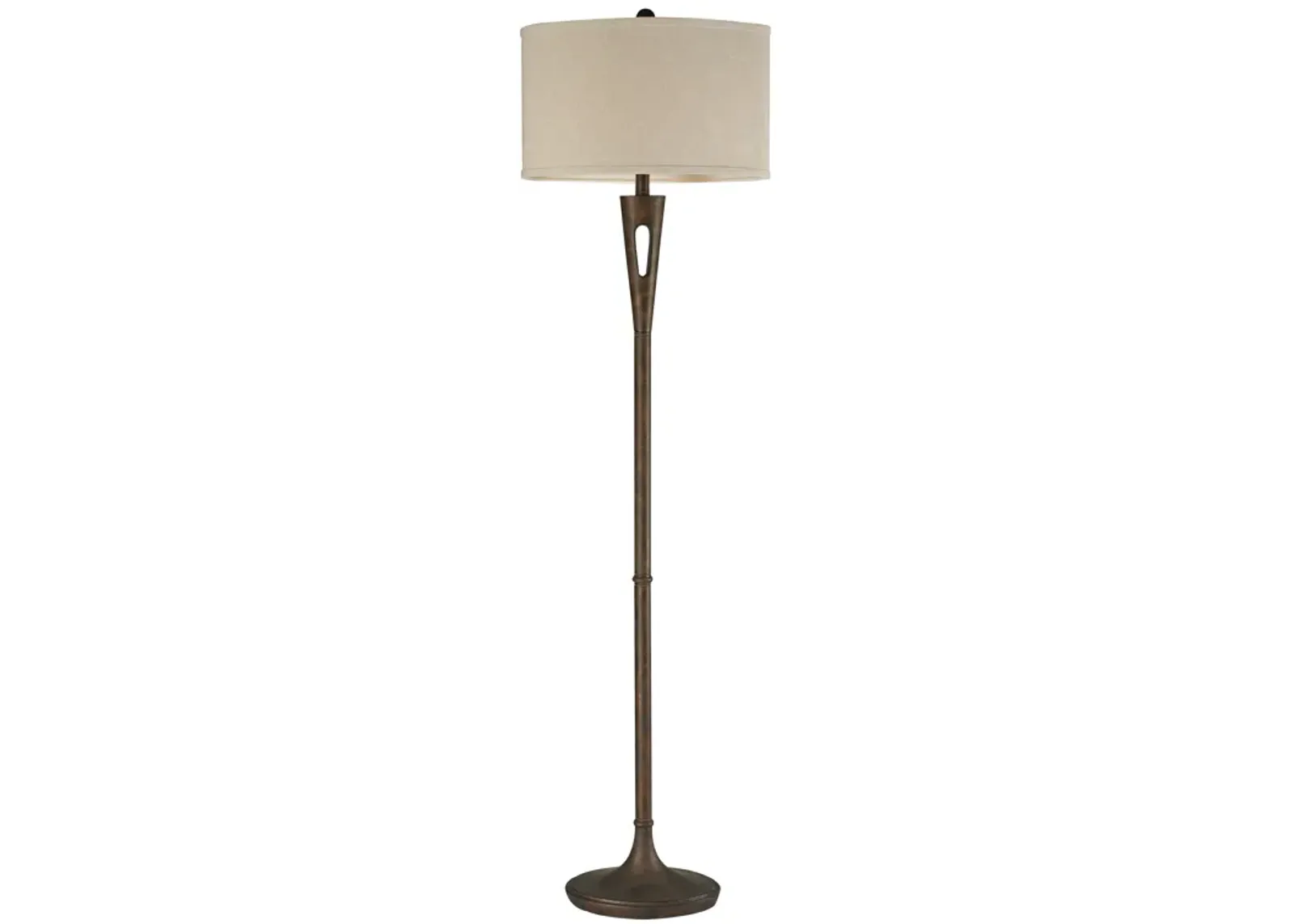 Martcliff 65" High 1-Light Floor Lamp - Burnished Bronze