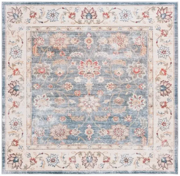 ARIZONA 112 Green 6' X 6' Square Square Rug