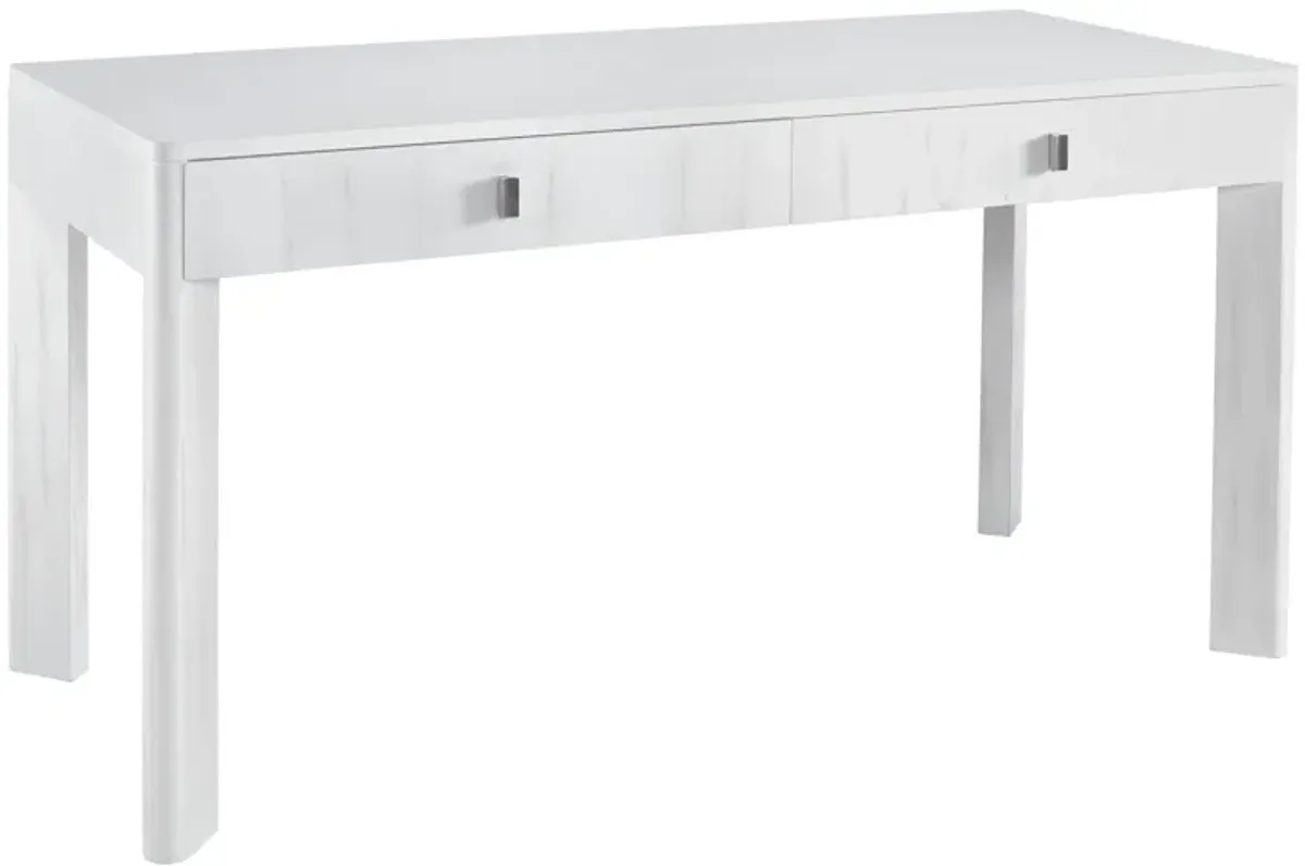 Checkmate Console Table - Checkmate White