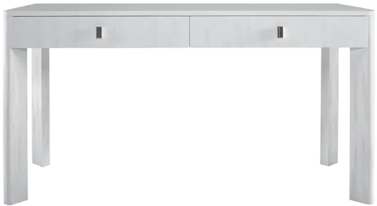 Checkmate Console Table - Checkmate White