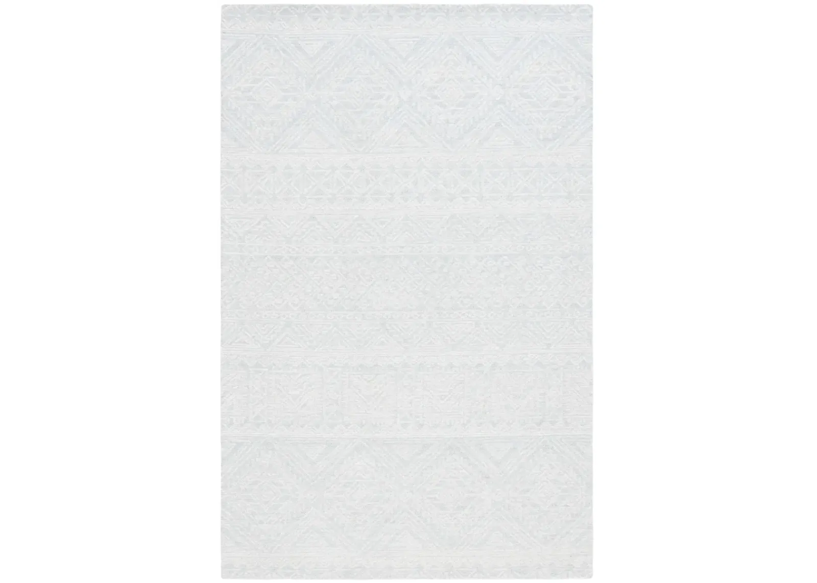 MICRO-LOOP 426 LIGHT GREY  4' x 6' Small Rectangle Rug