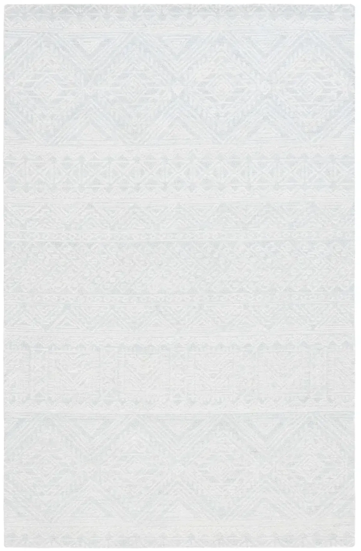 MICRO-LOOP 426 LIGHT GREY  4' x 6' Small Rectangle Rug