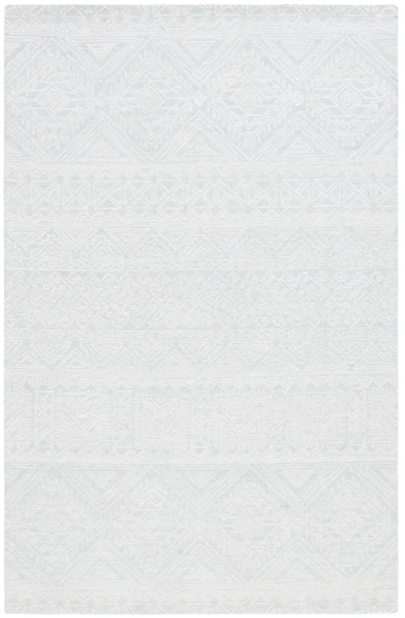 MICRO-LOOP 426 LIGHT GREY  4' x 6' Small Rectangle Rug