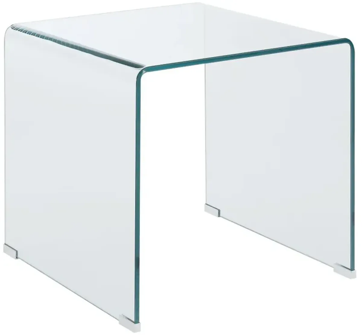 Ripley Square End Table Clear