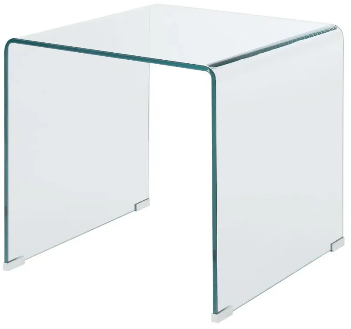 Ripley Square End Table Clear