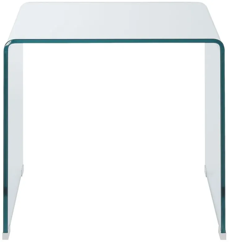 Ripley Square End Table Clear