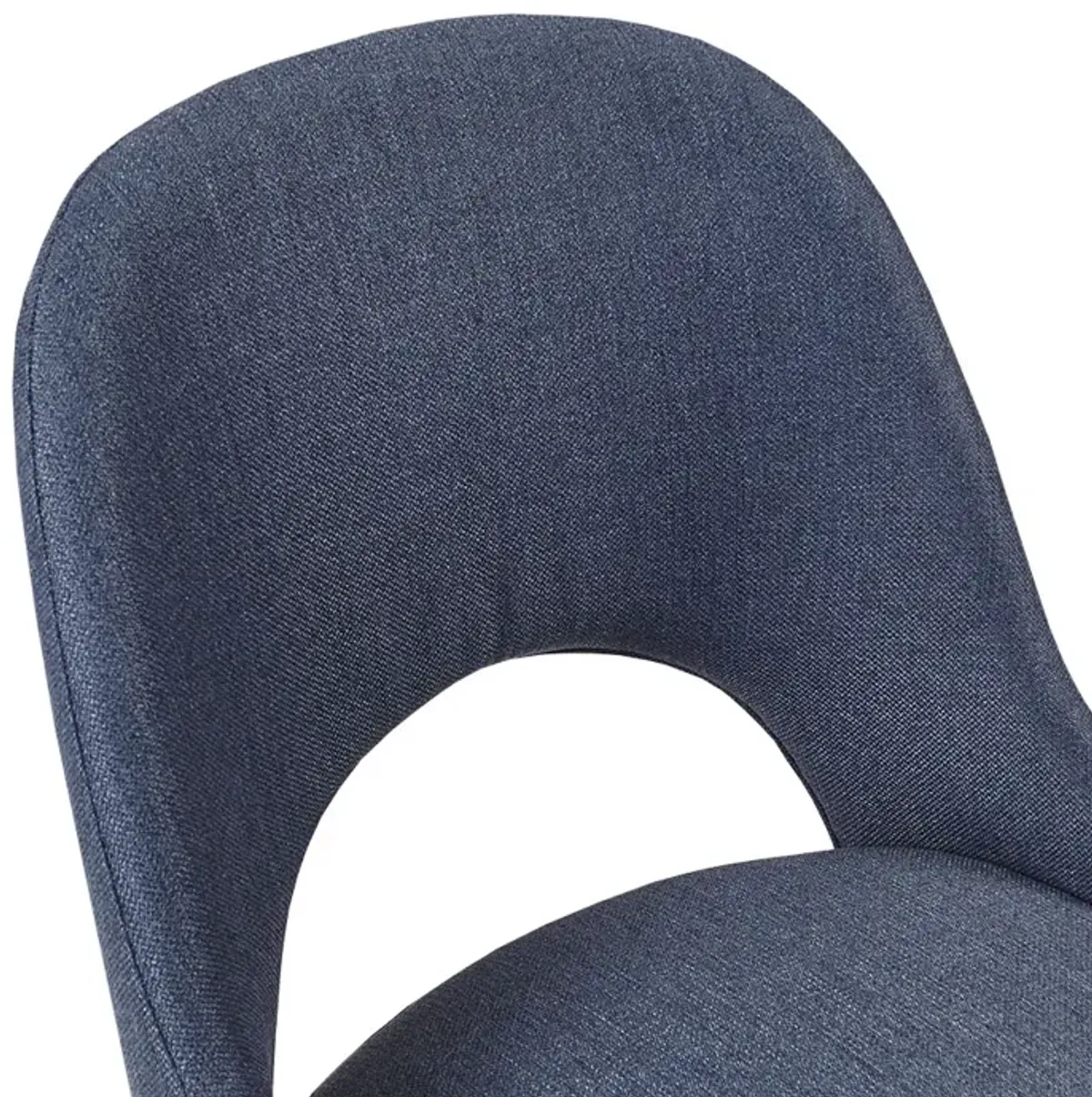 INK+IVY Nola Navy Dining Side Chair (Set of 2)