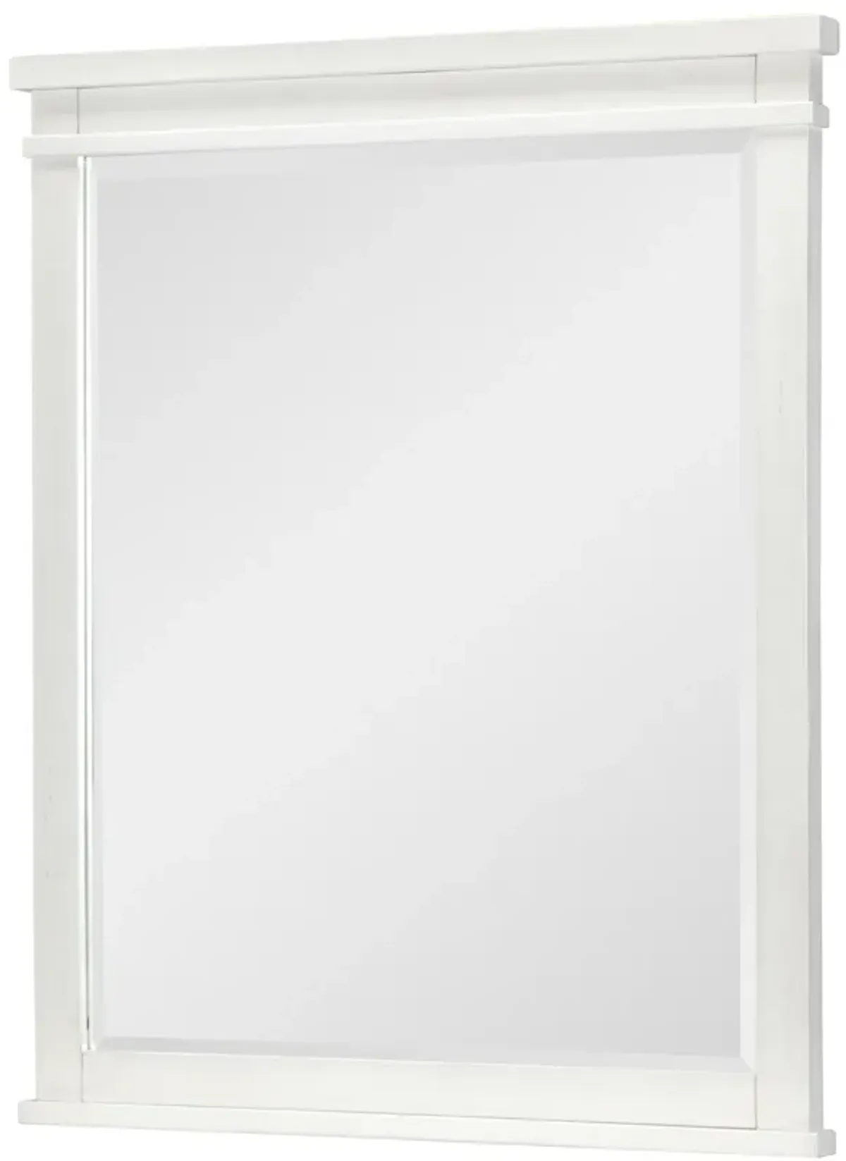 Flatiron White Mirror White Finish