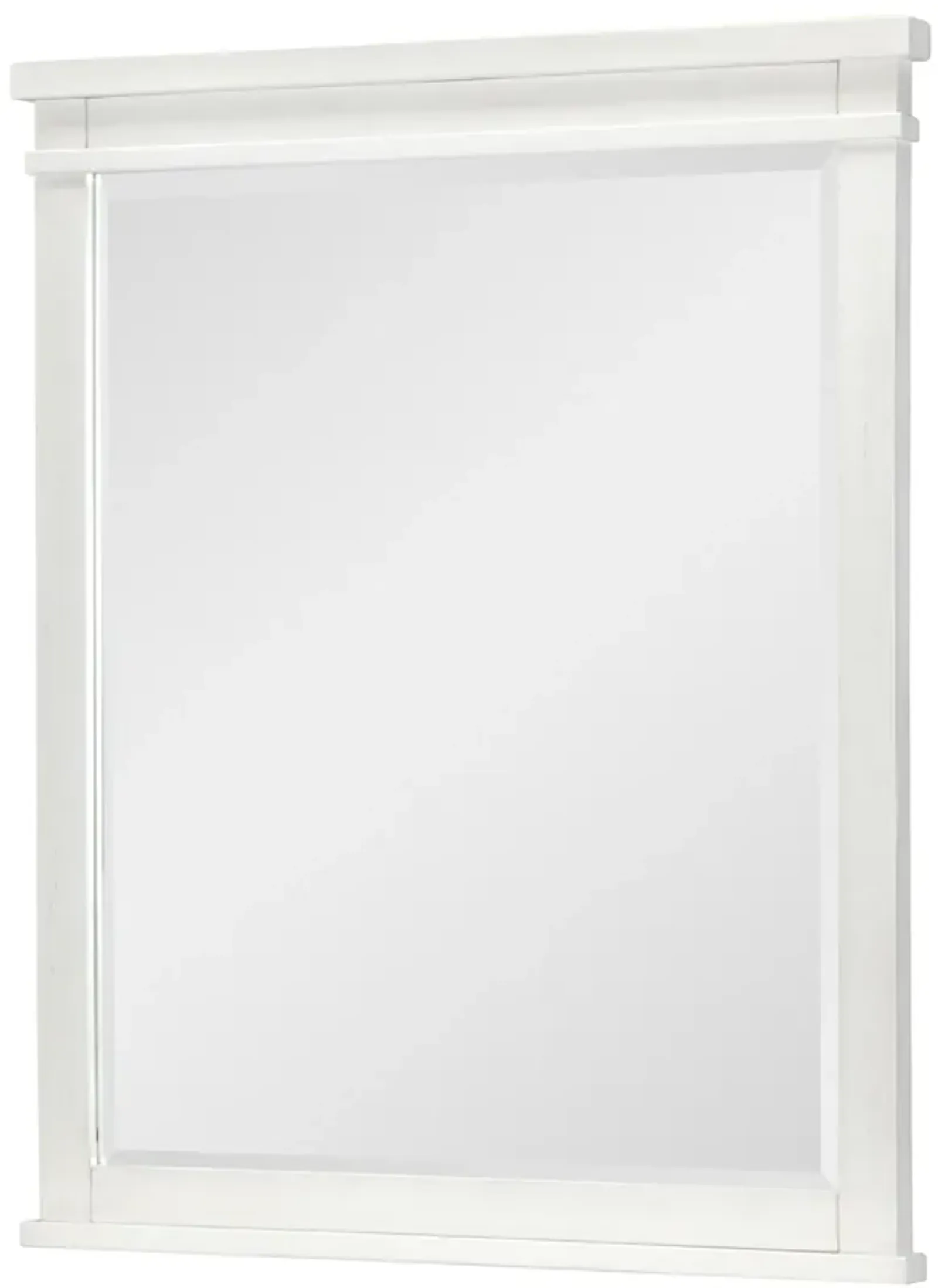 Flatiron White Mirror White Finish