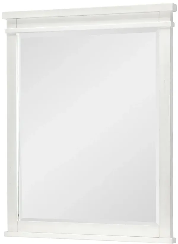 Flatiron White Mirror White Finish