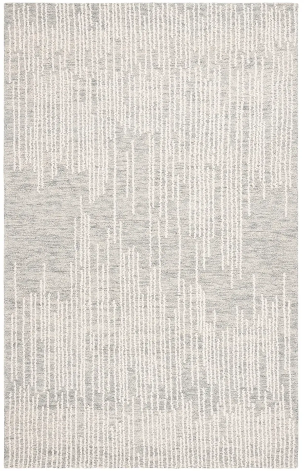ABSTRACT Hand Tufted 4' x 6' area rug