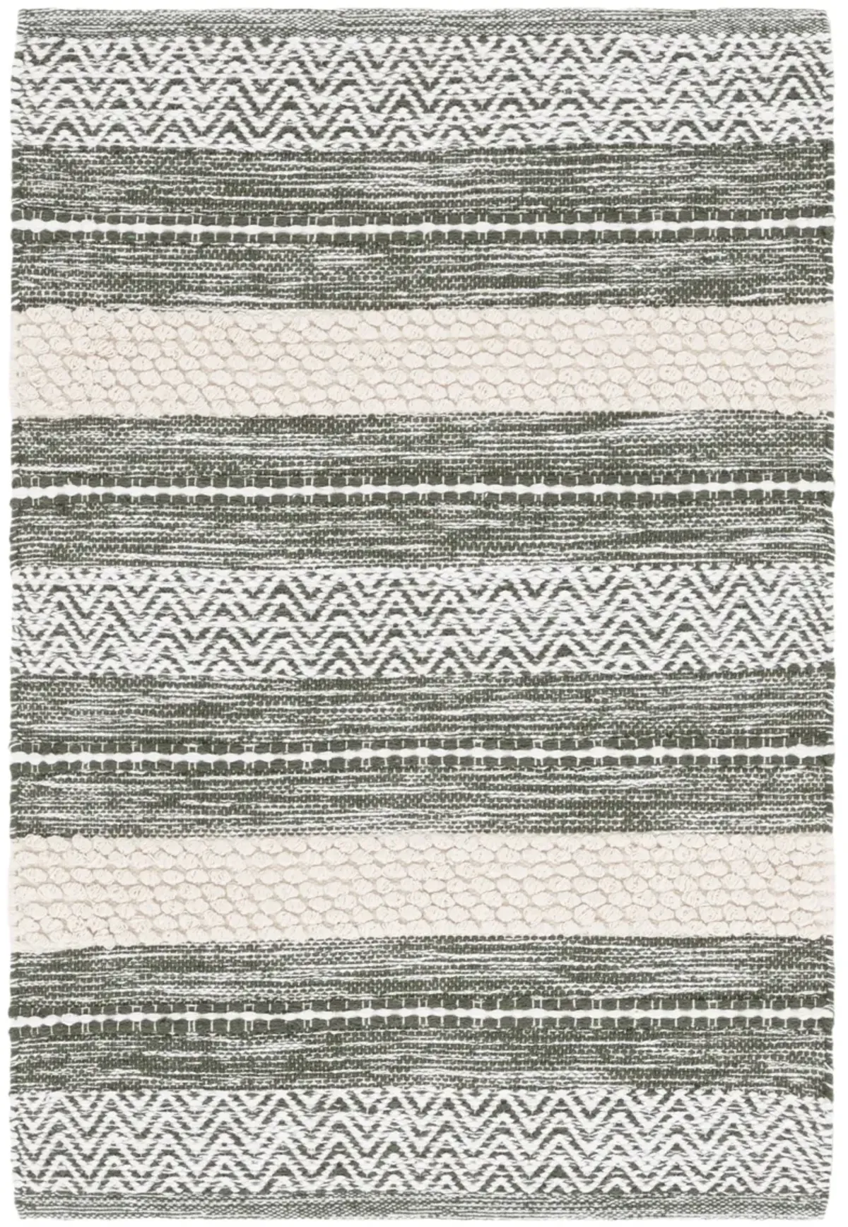 MONTAUK Hand loomed 6' x 9' area rug