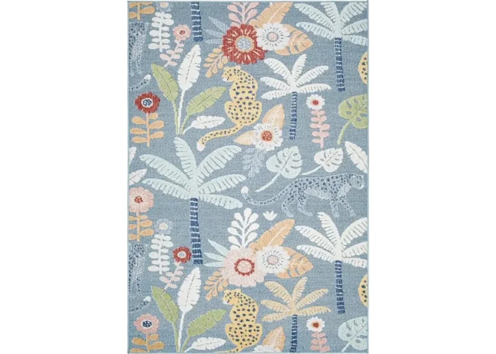 Lakeside LKD-2309 5'3" x 7' Machine Woven Rug