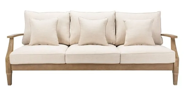 Martinique Wood Patio Sofa