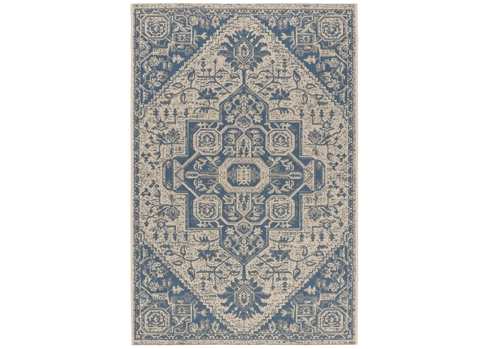 BEACH HOUSE 138 Blue 2'-2' X 4' Accent Rug