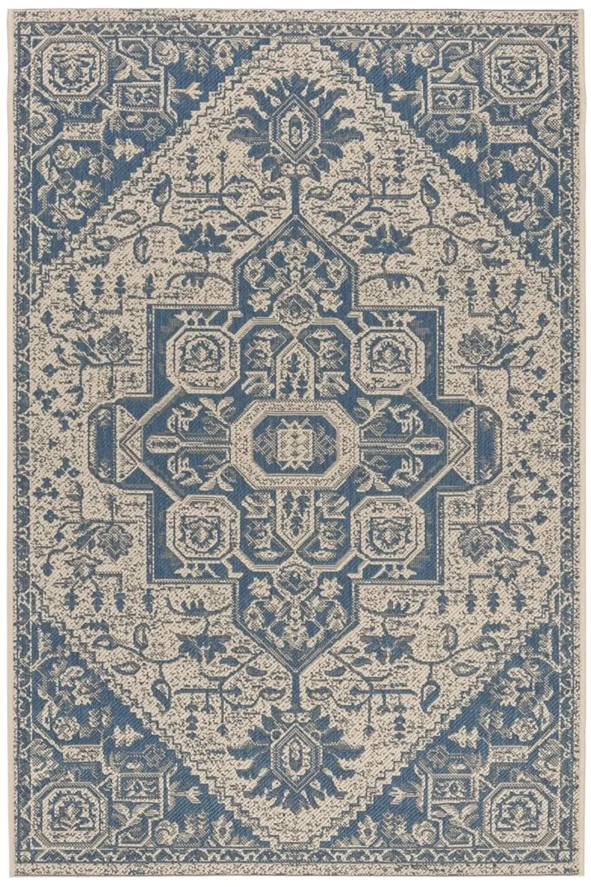 BEACH HOUSE 138 Blue 2'-2' X 4' Accent Rug