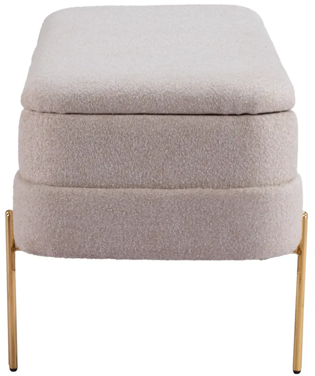 Lebreton Storage Bench Oatmeal Beige