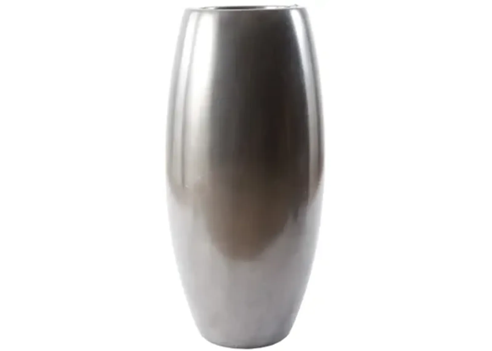 Elonga Planter, Polished Aluminum, MD