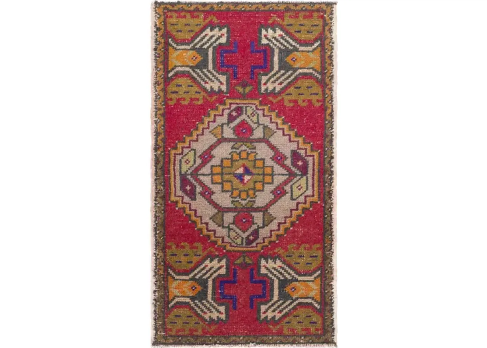 One of a Kind 1'8'' x 3'1'' Rug