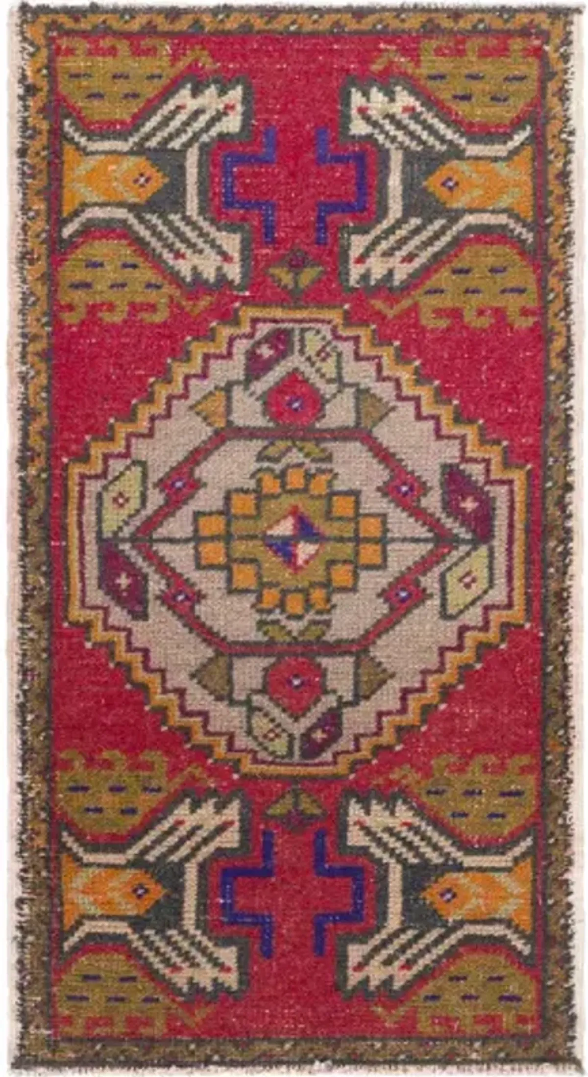 One of a Kind 1'8'' x 3'1'' Rug