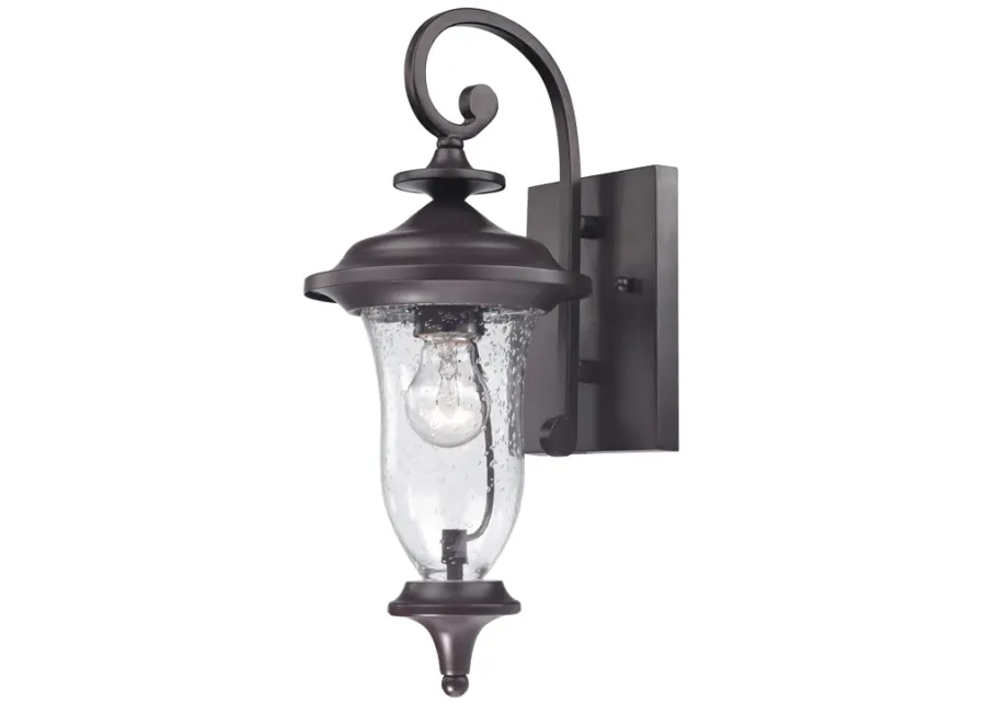 Trinity 16" High 1-Light Outdoor Sconce - Oil Rubbed Bronze