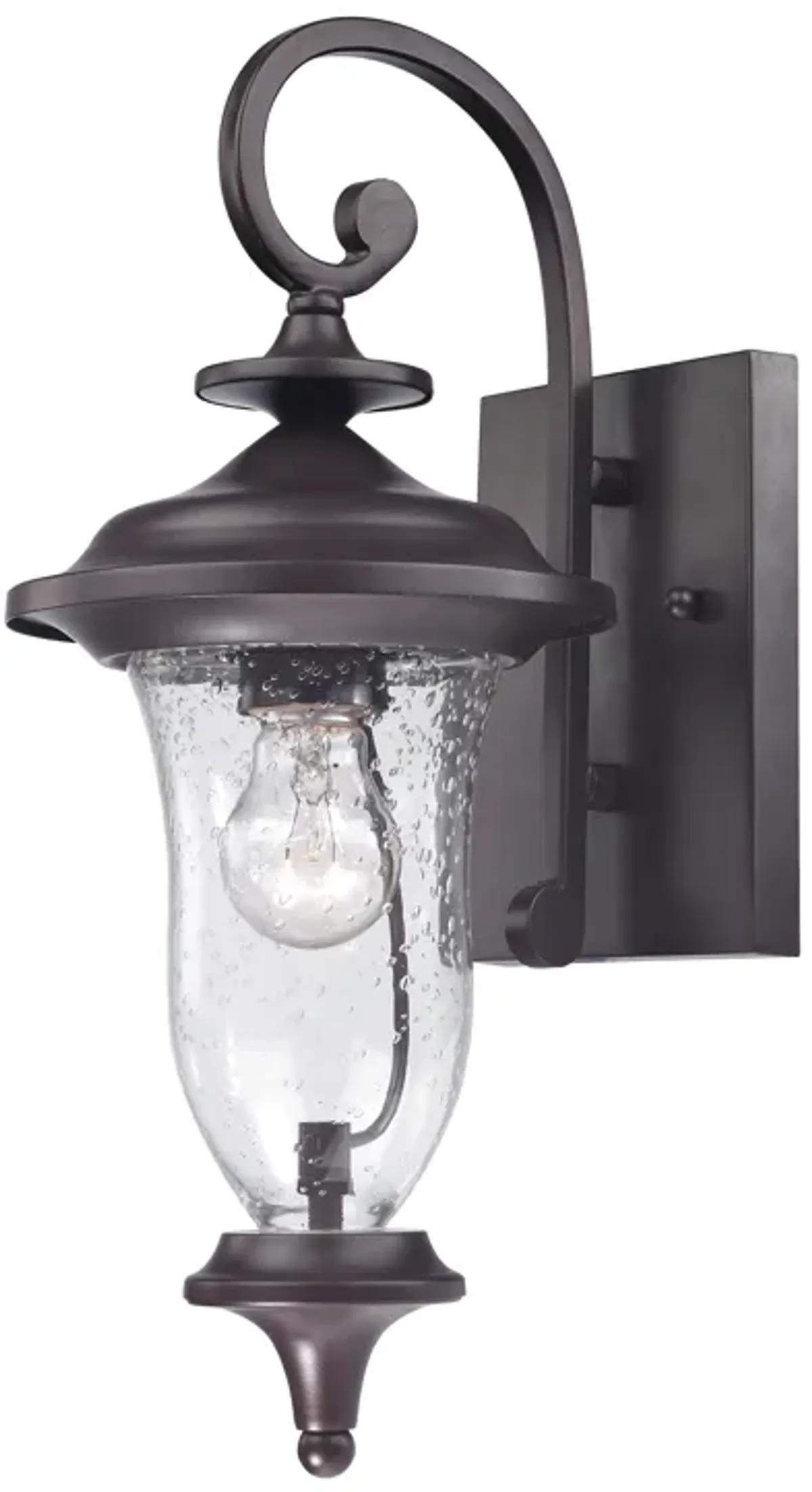 Trinity 16" High 1-Light Outdoor Sconce - Oil Rubbed Bronze