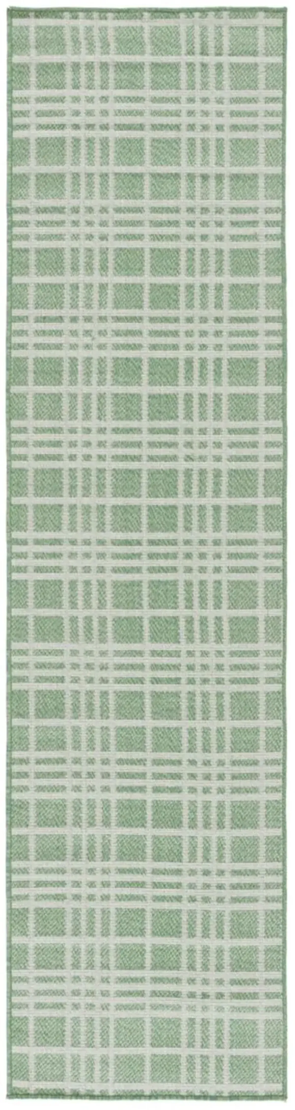 BERMUDA 860 Green 2' X 8' Runner Rug