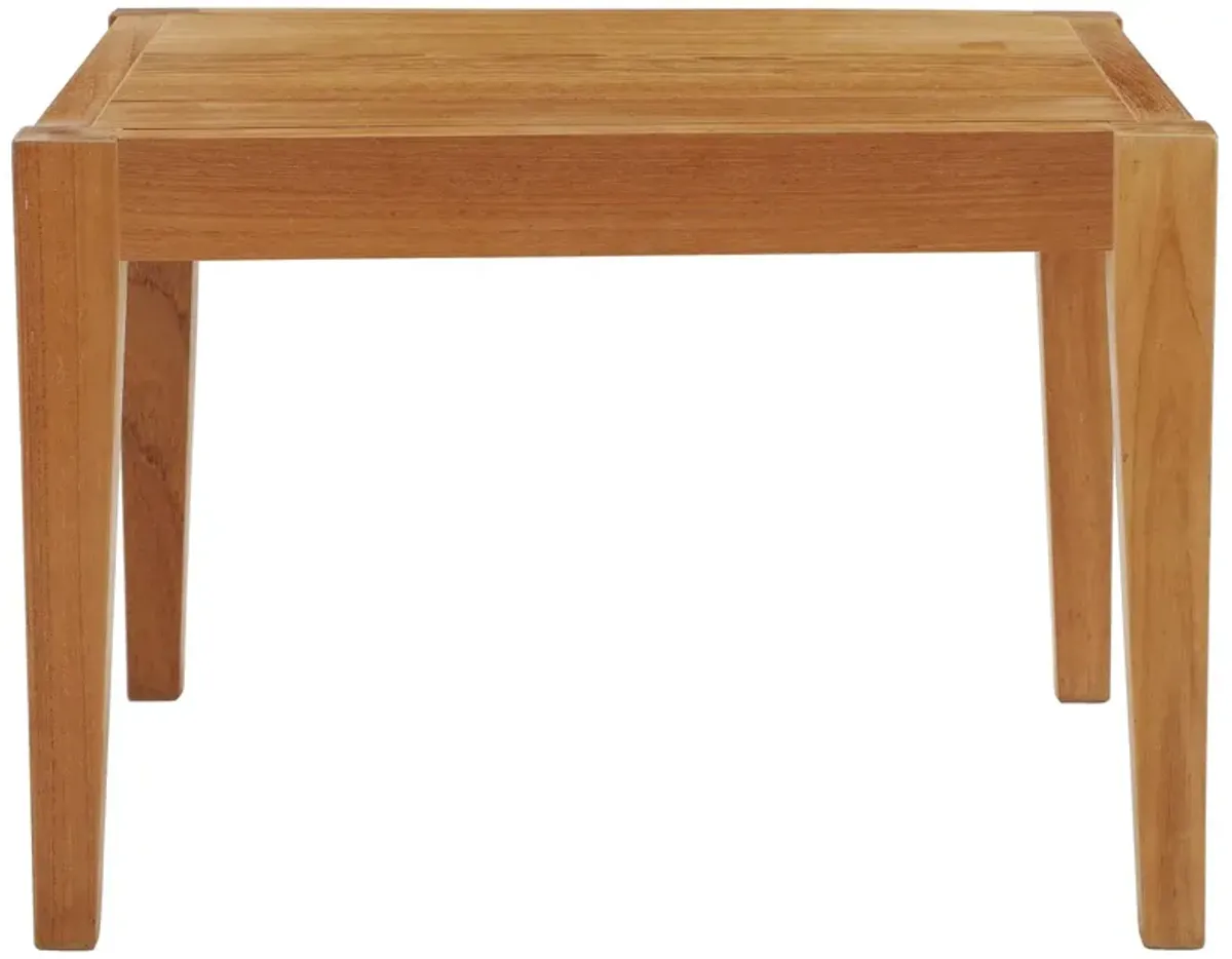 Northlake Outdoor Patio Premium Grade A Teak Wood Side Table