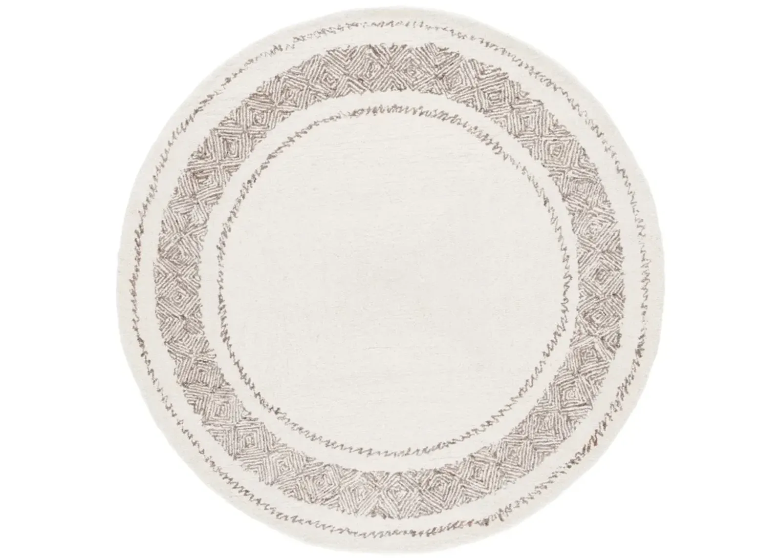 KENYA 780 IVORY 6' x 6' Round Round Rug