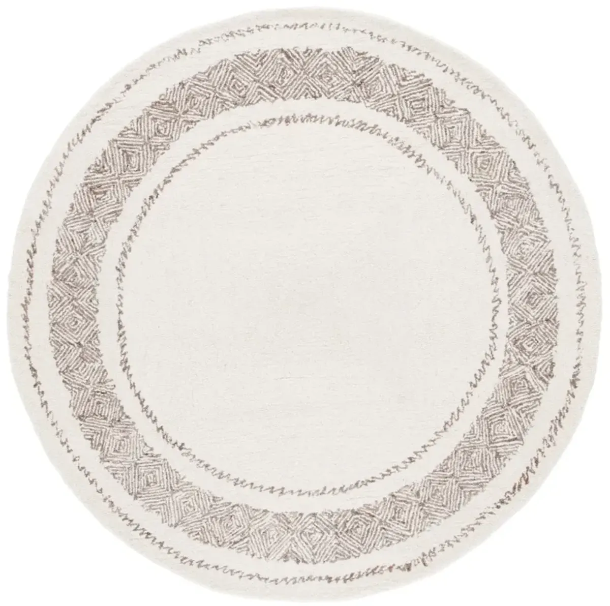 KENYA 780 IVORY 6' x 6' Round Round Rug