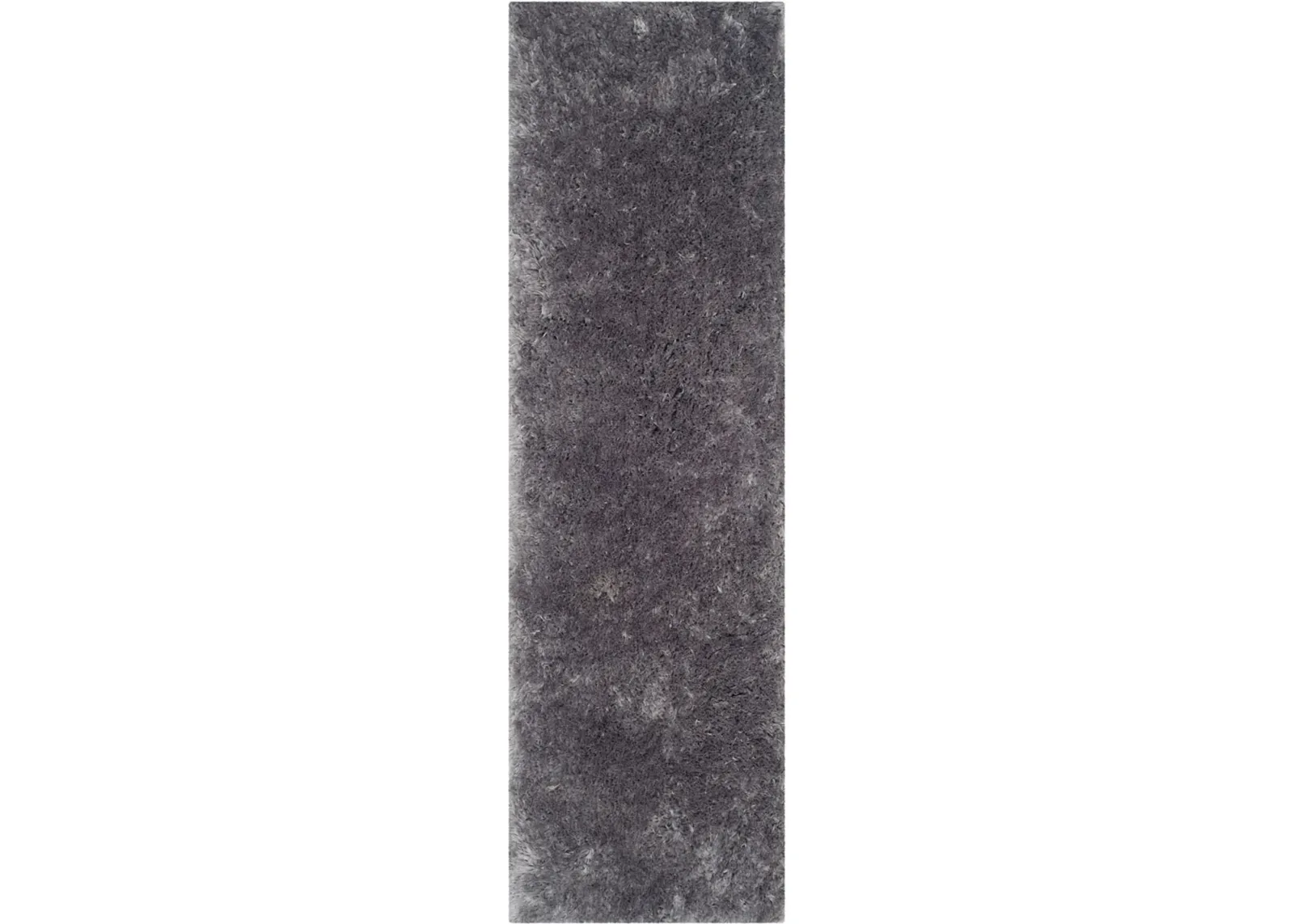 ARCTIC SHAG Grey 2'-3' X 6' Runner Rug