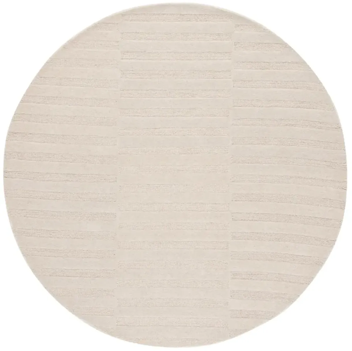 EBONY 404 IVORY 6' x 6' Round Round Rug