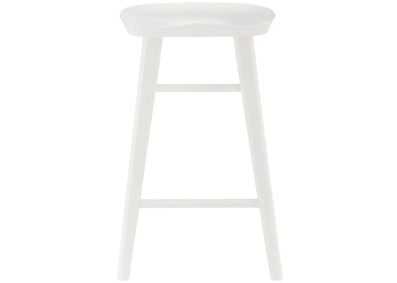 Vieno Counter Stool in White - Set of 1