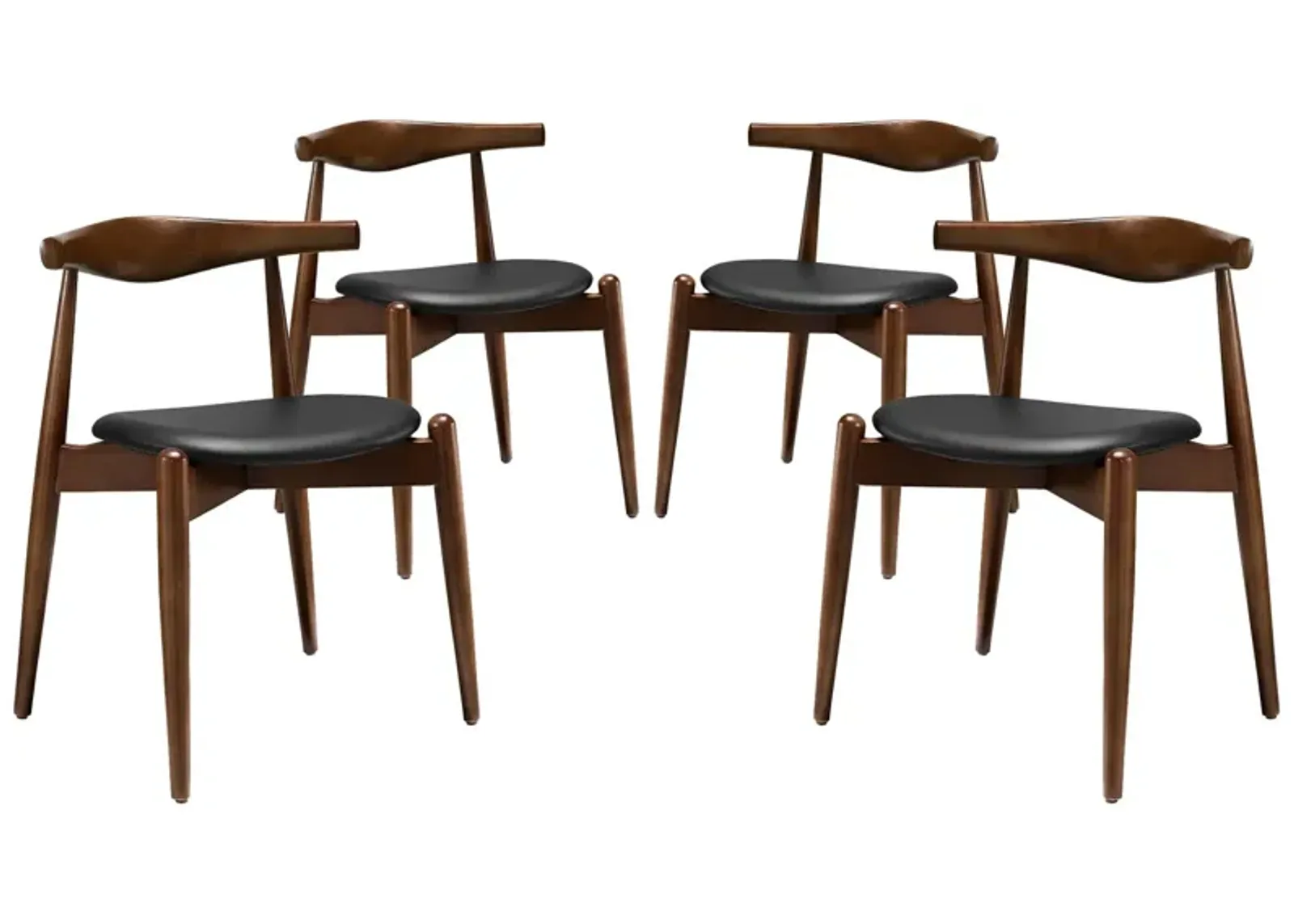 Stalwart Dining Side Chairs Set of 4